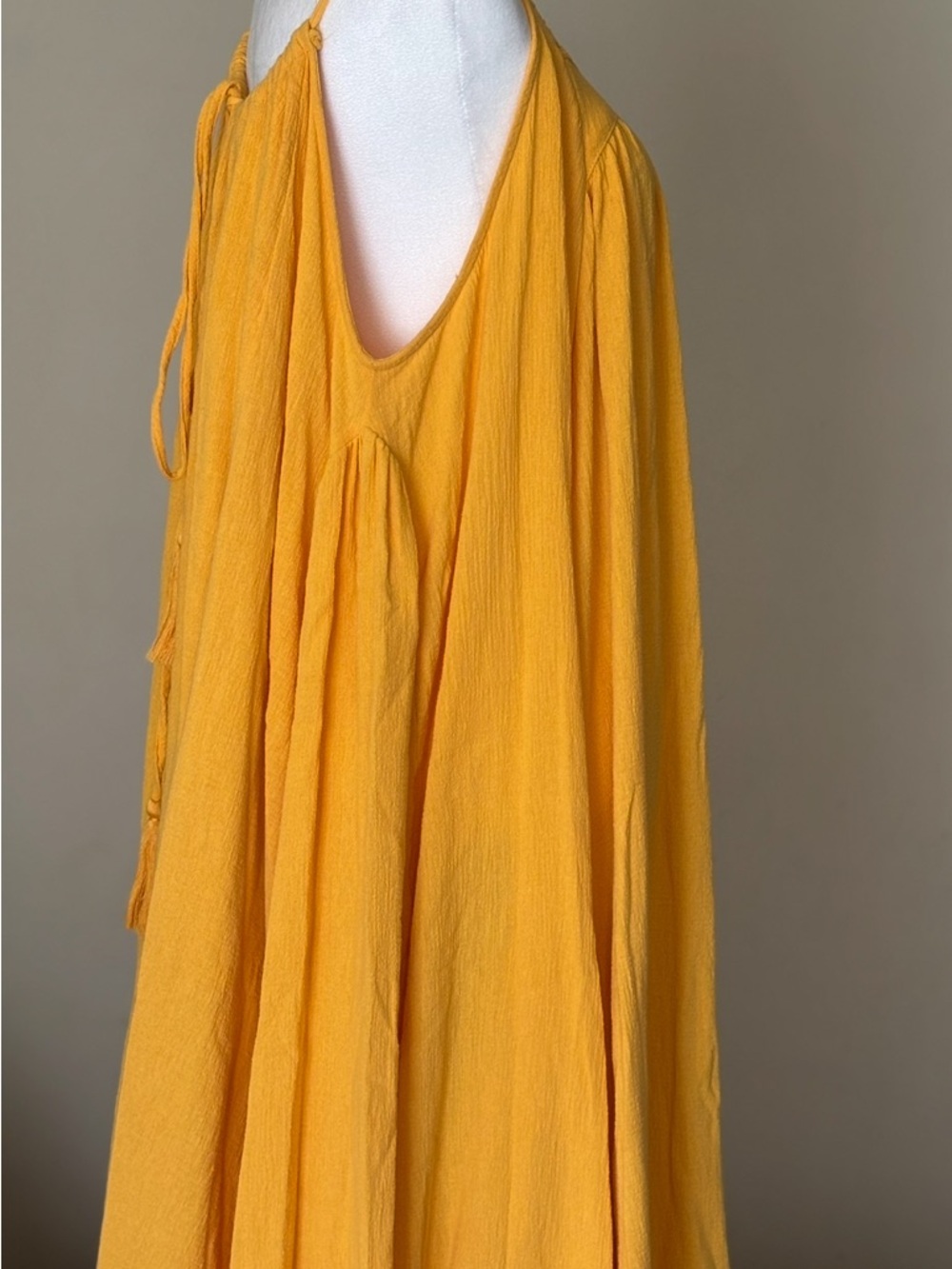 Free People Sunshine Yellow Spaghetti-Strap Maxi Dress - Picture 3 of 10